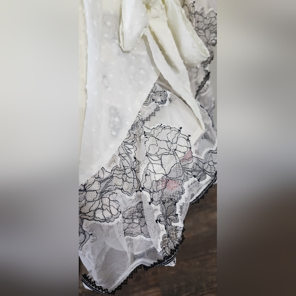 Anthropologie Foxiedox Babette Cold Shoulder Wrap Dress Size large NWT - Picture 7 of 7